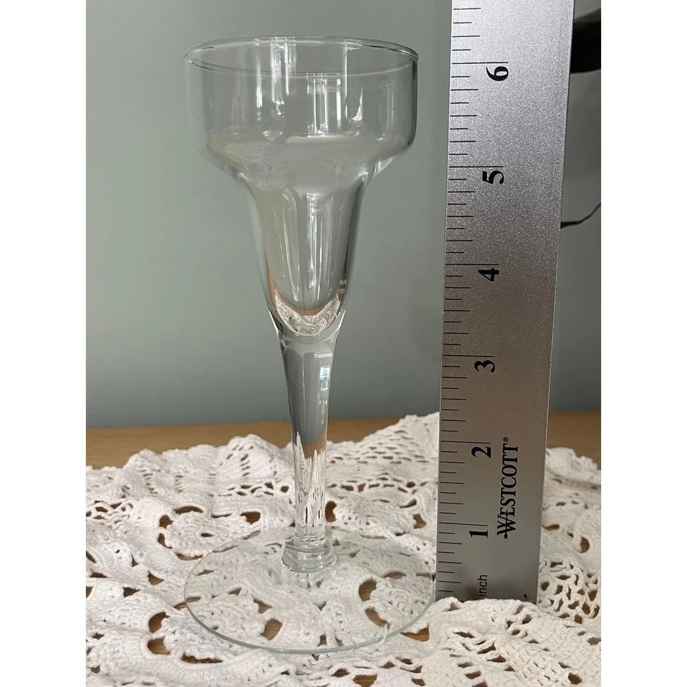 Vintage Princess House tapered hurricane candle holder